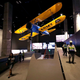The Spirit of Tuskegee, a PT-13 Stearman biplane flown by Tuskegee Airmen hang in the museum.
Chip Somodevilla/Getty Images
